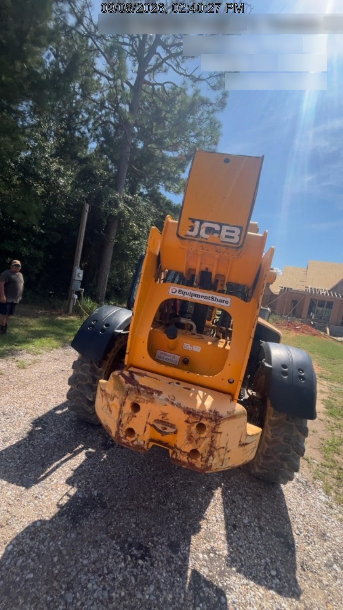 2020 JCB 510-56 Canopy, Solid Tires, Work Lights, Beacon, Aux Hydraulics, Back up Alarm, Lifting Eye, ES Decals