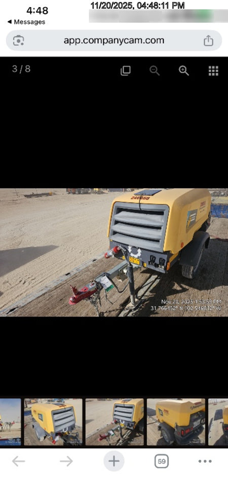 2022 ATLAS COPCO XAS 110
