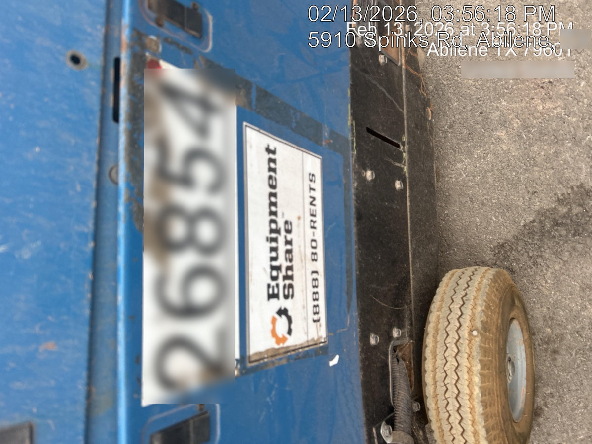 2019 Miller Electric BOBCAT 250 LP/Propane, Running Gear, Tank Bracket, Hose