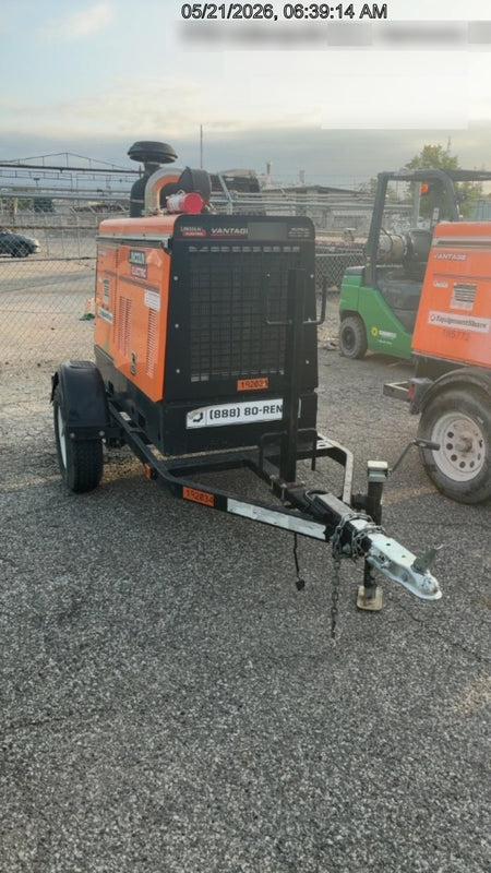 2021 Lincoln Electric Vantage 549X Ready Pak 3, ORANGE (includes trailer, cable rack, fender light kit)
