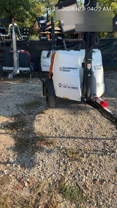 2023 Generac MLT2 Diesel, Flex Switch 120V Input, Powerzone Controller, (4) 320W LED Lights, 4kW Generator, 39.9 Gal Fuel Tank, 2" Ball, T3