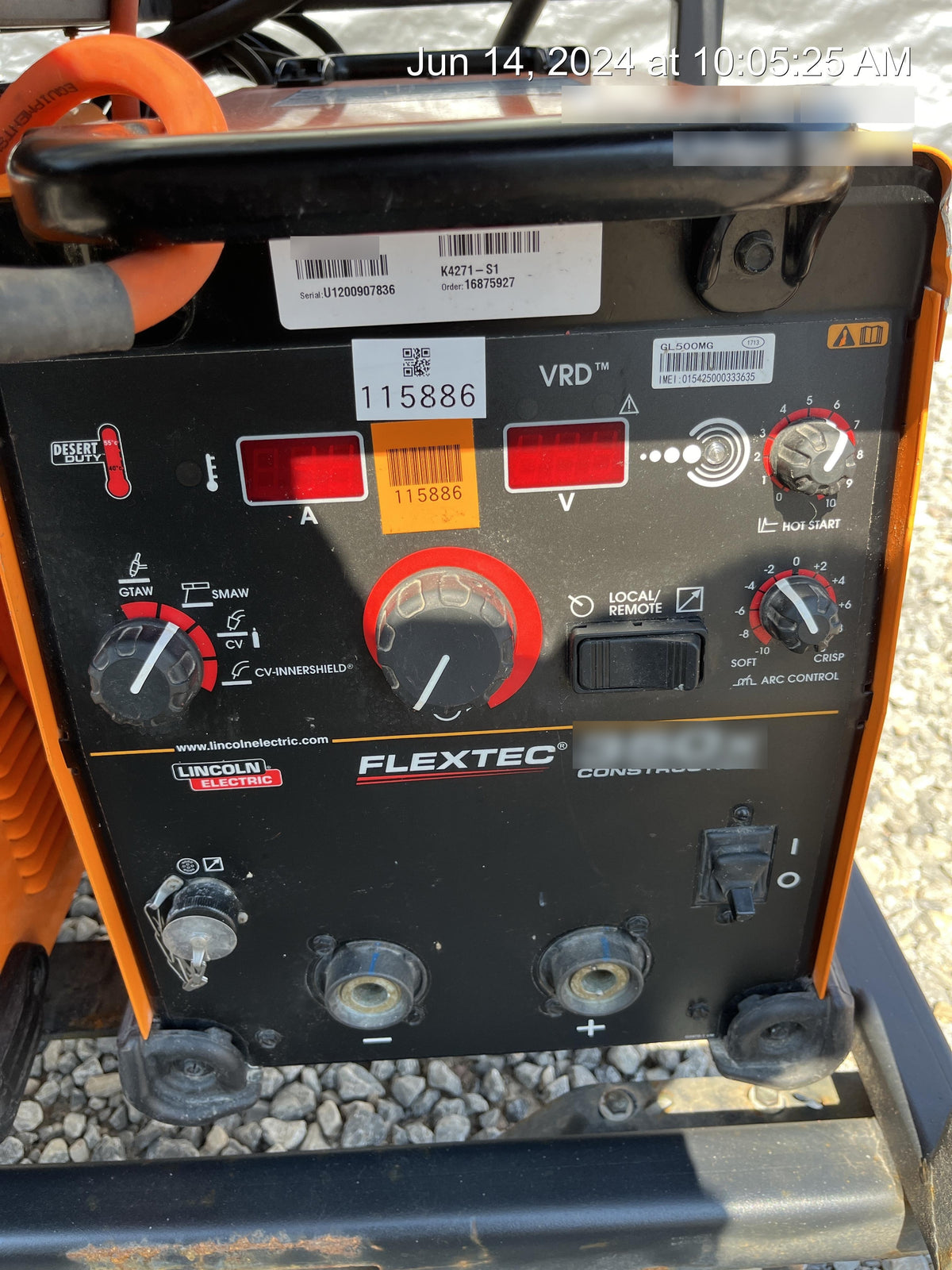 2020 LINCOLN ELECTRIC FLEXTEC 350X