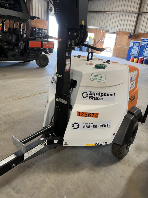 2023 Generac MLT2 Diesel, Flex Switch 120V Input, Powerzone Controller, (4) 320W LED Lights, 4kW Generator, 39.9 Gal Fuel Tank, 2" Ball, T3