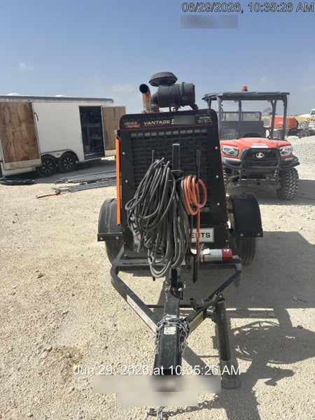 2021 Lincoln Electric Vantage 549X Ready Pak 3, ORANGE (includes trailer, cable rack, fender light kit)