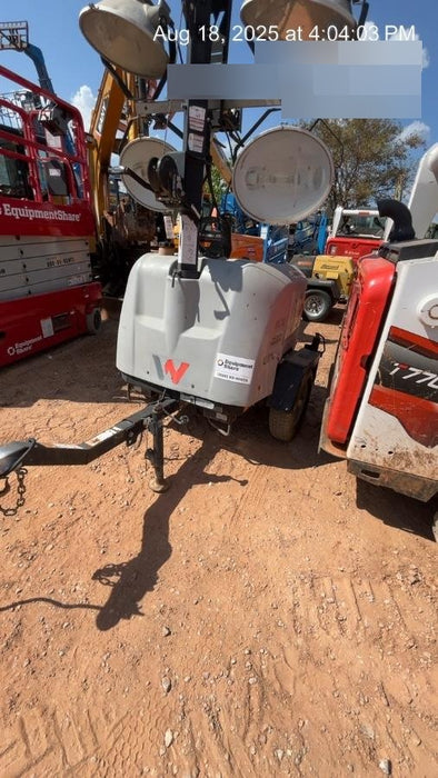 2018 Wacker Neuson LTV6L-MH Wacker Neuson LTV6L Mobile Light Tower w/Fuel Level Sensor Installed
