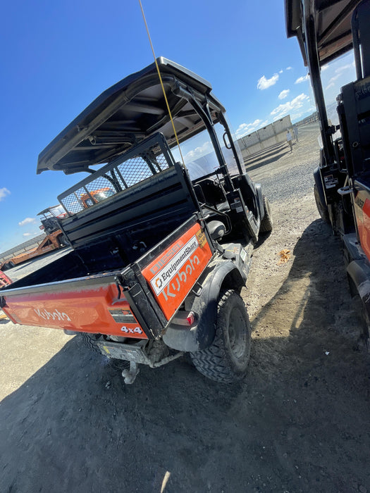 2022 Kubota RTV-X1140W-H Plastic Canopy, Windshield Acrylic Clear, LED Strobe Light, Wire Harness Kit, Back up Alarm