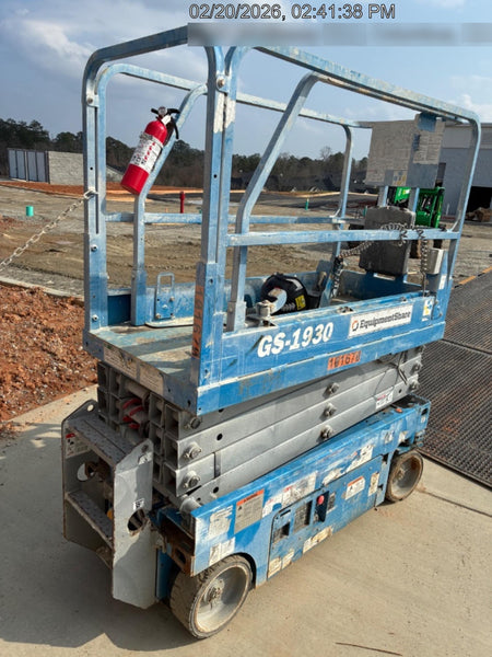 2020 Genie GS-1930 Fixed rails with chain entry gate - Pre A92.20