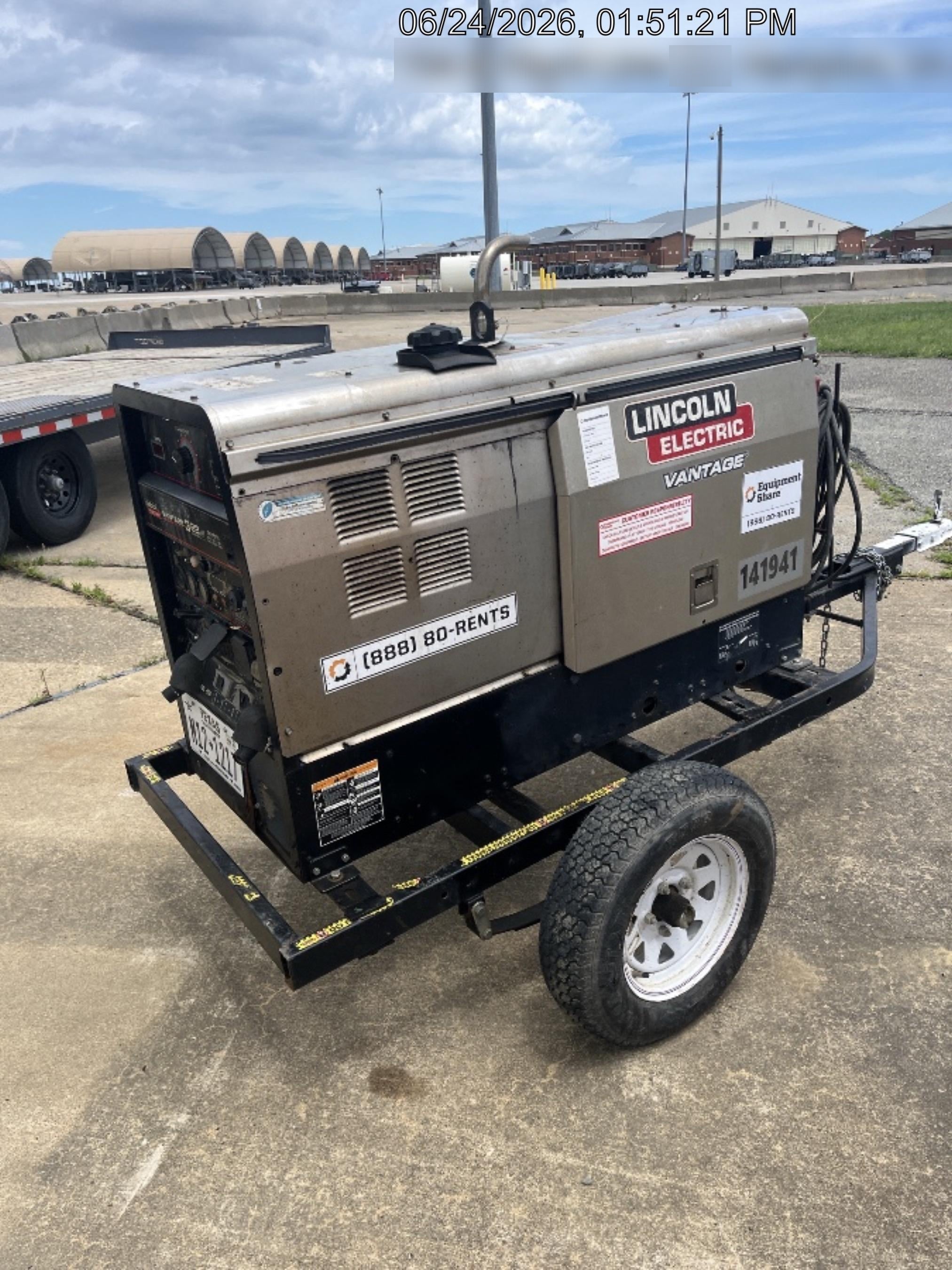 2021 Lincoln Electric Vantage 322 Ready Pak 3