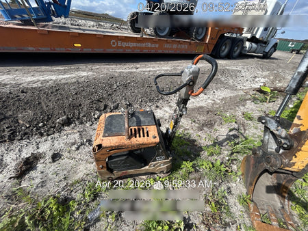 2023 Multiquip MVH158 Honda GX200, 17" Plate, Gas