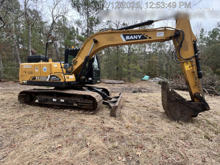 Sany SY135C SY135 Tier 4 - Cab, Hydraulic QC,  Buckets: 24" , 36" , Main Pin Hydraulic Thumb