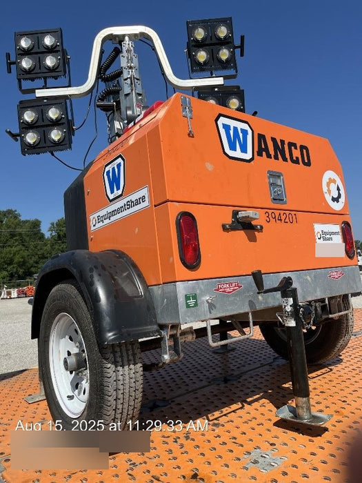 2024 Wanco WLTT-4MM4K Diesel, Deep Sea Controller, Shore Power Plug, Auto Start, (4) 350W LED Floodlights, 4kW Generator, 60 Gal Fuel Tank, 2" Ball, T3