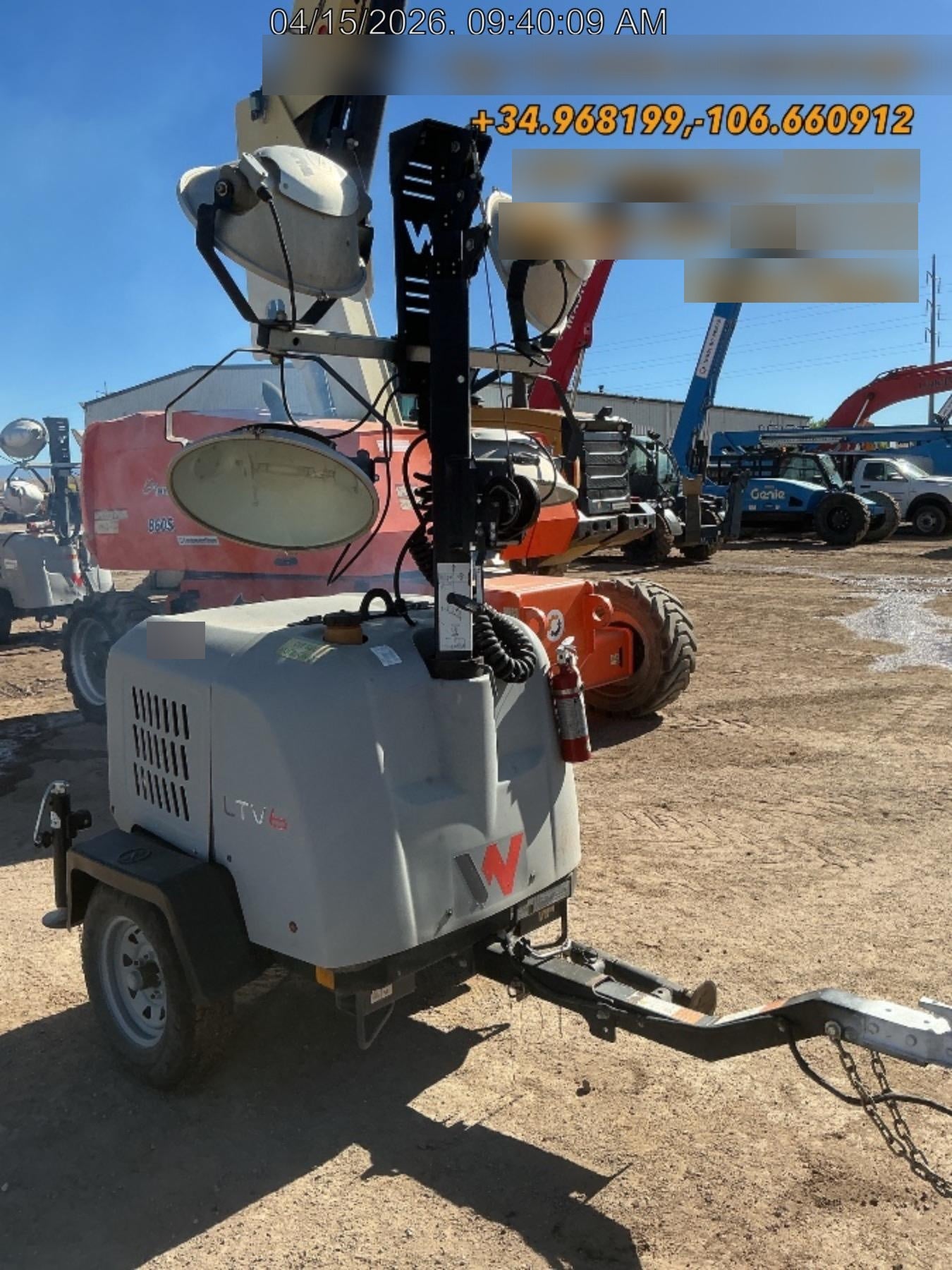 2019 Wacker Neuson LTV6L-MH Standard Options, ES Track Hardware, Fuel Level Sensor