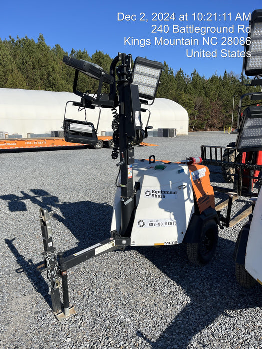 2023 Generac MLT2 Diesel, Flex Switch 120V Input, Powerzone Controller, 
(4) 320W LED Lights, 4kW Generator, 39.9 Gal Fuel Tank, 2" Ball, T3