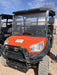 Kubota RTV-X1140W-H 4WD utility cart -LED strobe -Windshield tempered glass -Plastic canopy -Wire harness kit -Backup alarm