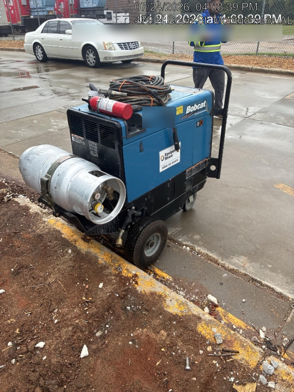 2019 Miller Electric BOBCAT 250 951600 PKG-250 amp Propane Welder, Standard w/Running Gear, Bracket, Hose"250 amp Propane Welder, Standard w/Running Gear, Bracket, Hose
