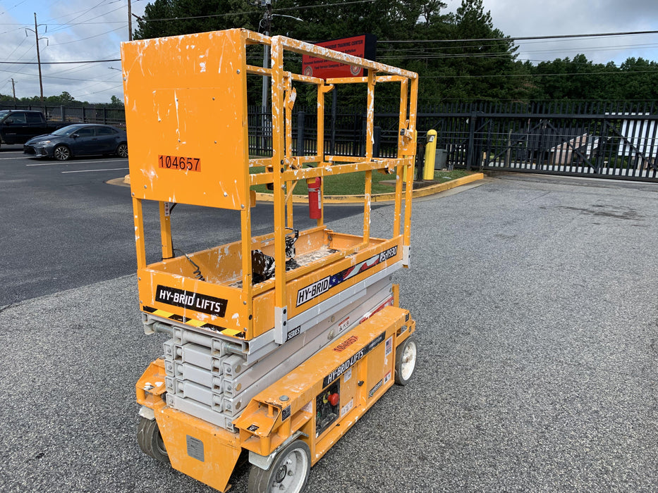 2020 Hy-Brid PS-1930 Pro Series - 19' Scissor Lift, LCS
