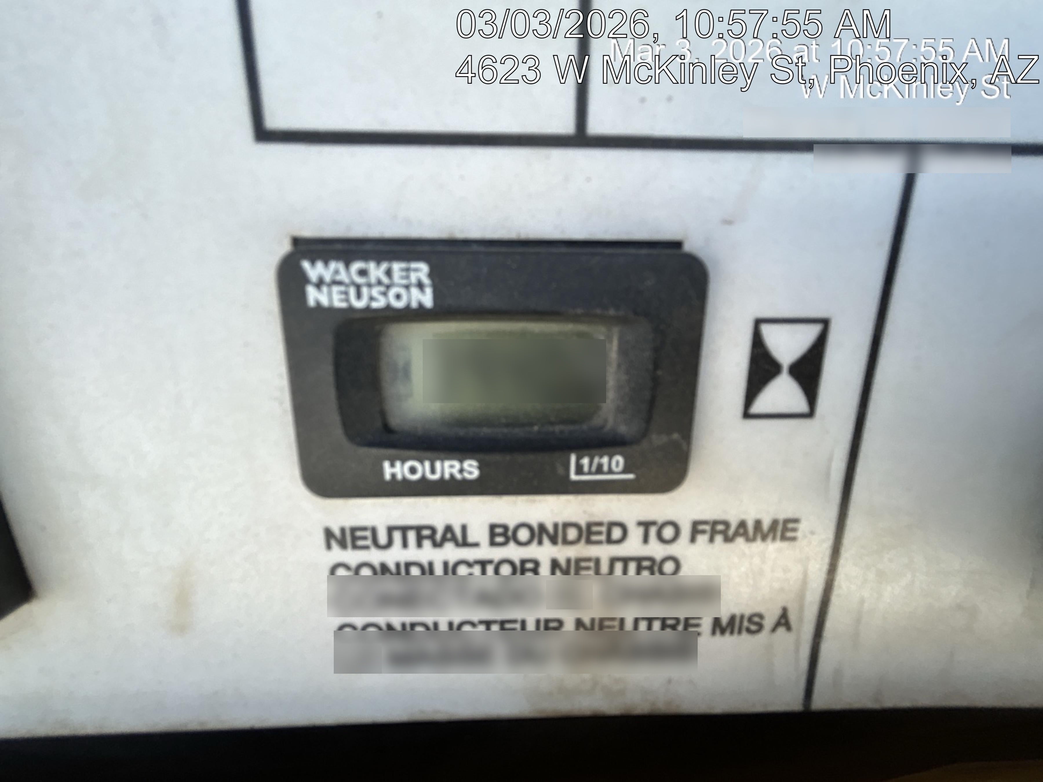 2019 Wacker Neuson LTV6L-MH Standard Options