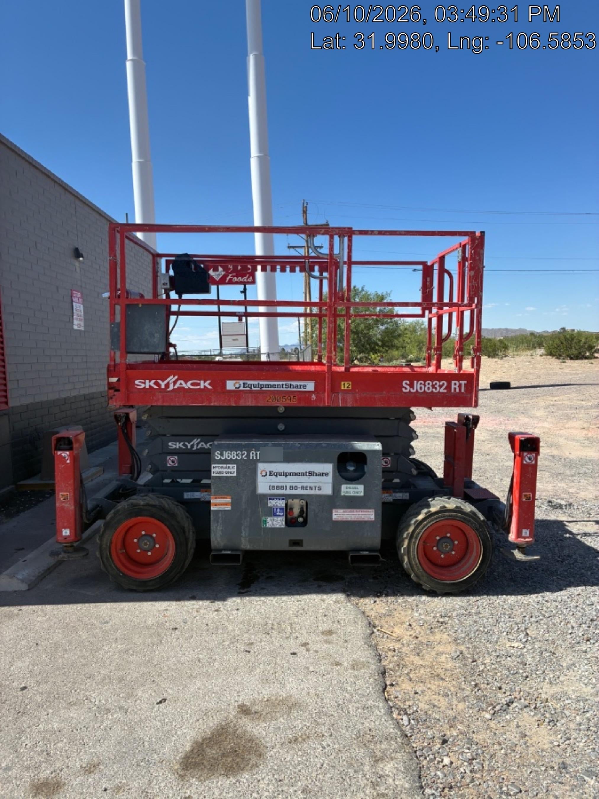 2021 SKYJACK SJ6832 RT
