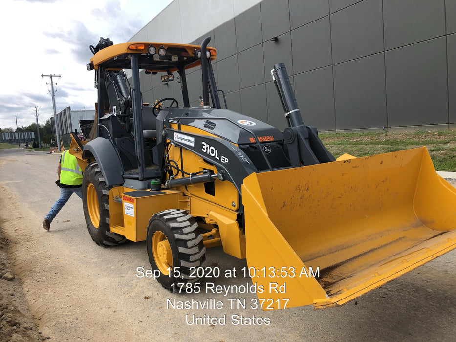 2020 John Deere 310LEP Canopy, 4WD, Standard Stick, Pilot Controls, 2 Way Hydraulics, TAG Manual QC