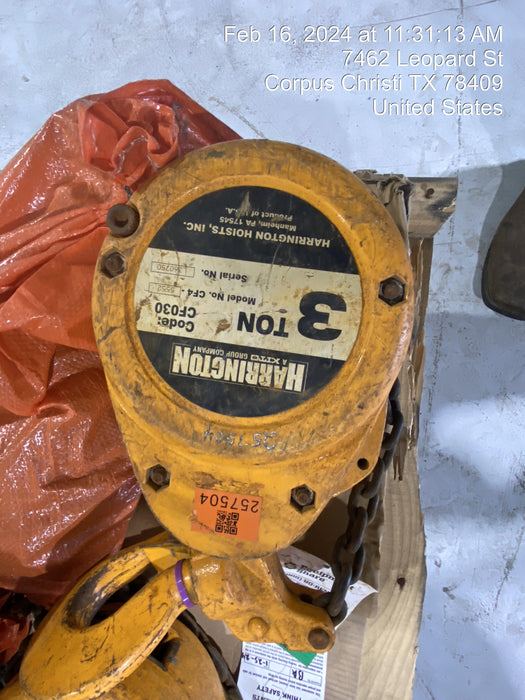 2022 HARRINGTON CF030-20