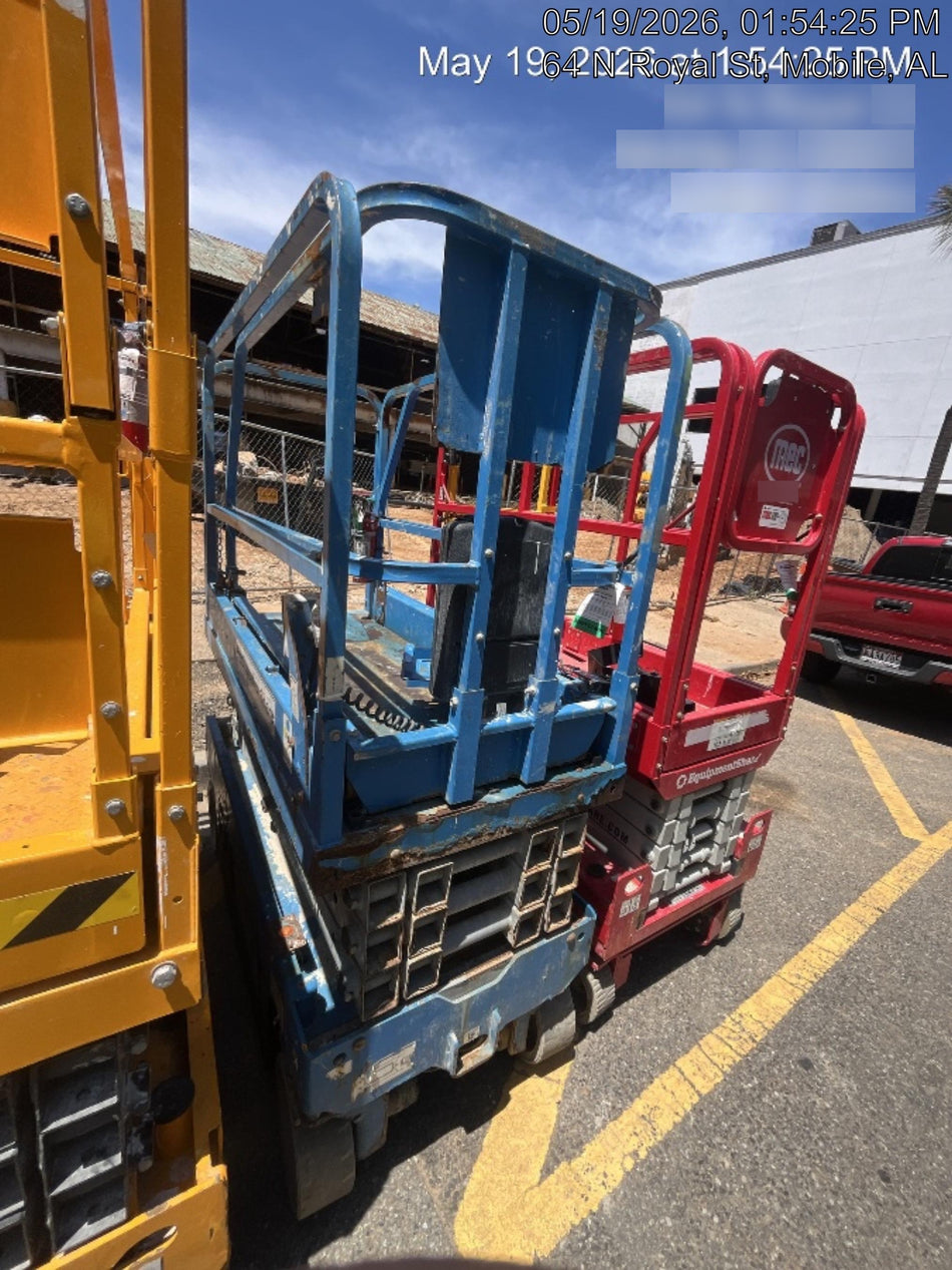 2019 Genie GS-1930 Fixed Rails with Chain Entry