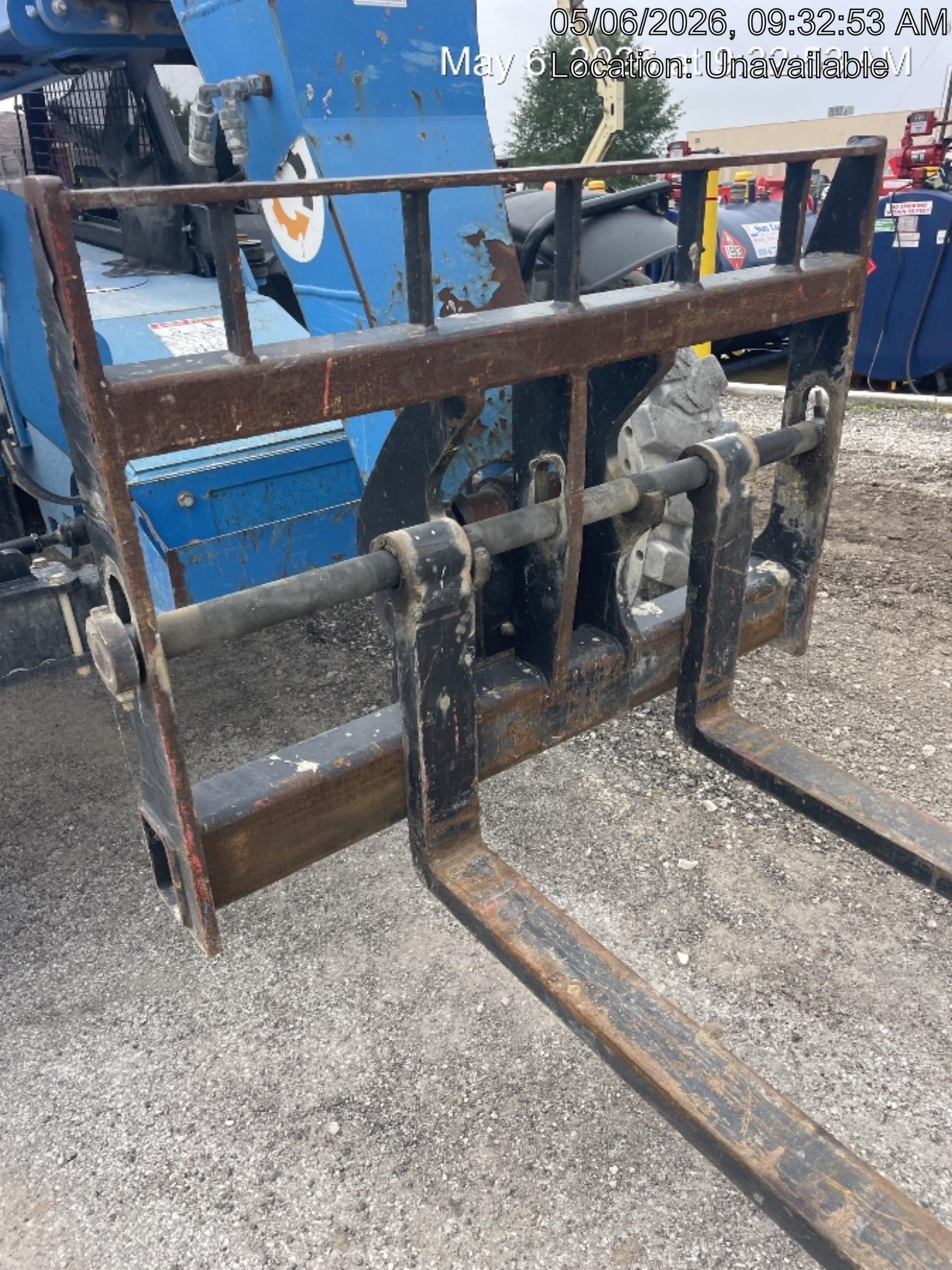 2018 Genie GTH-636 Genie GTH-636 w/Open ROPS, Work Lights, Solid Tires, RH Cab Mesh, Beacon, 48" Carriage and Forks