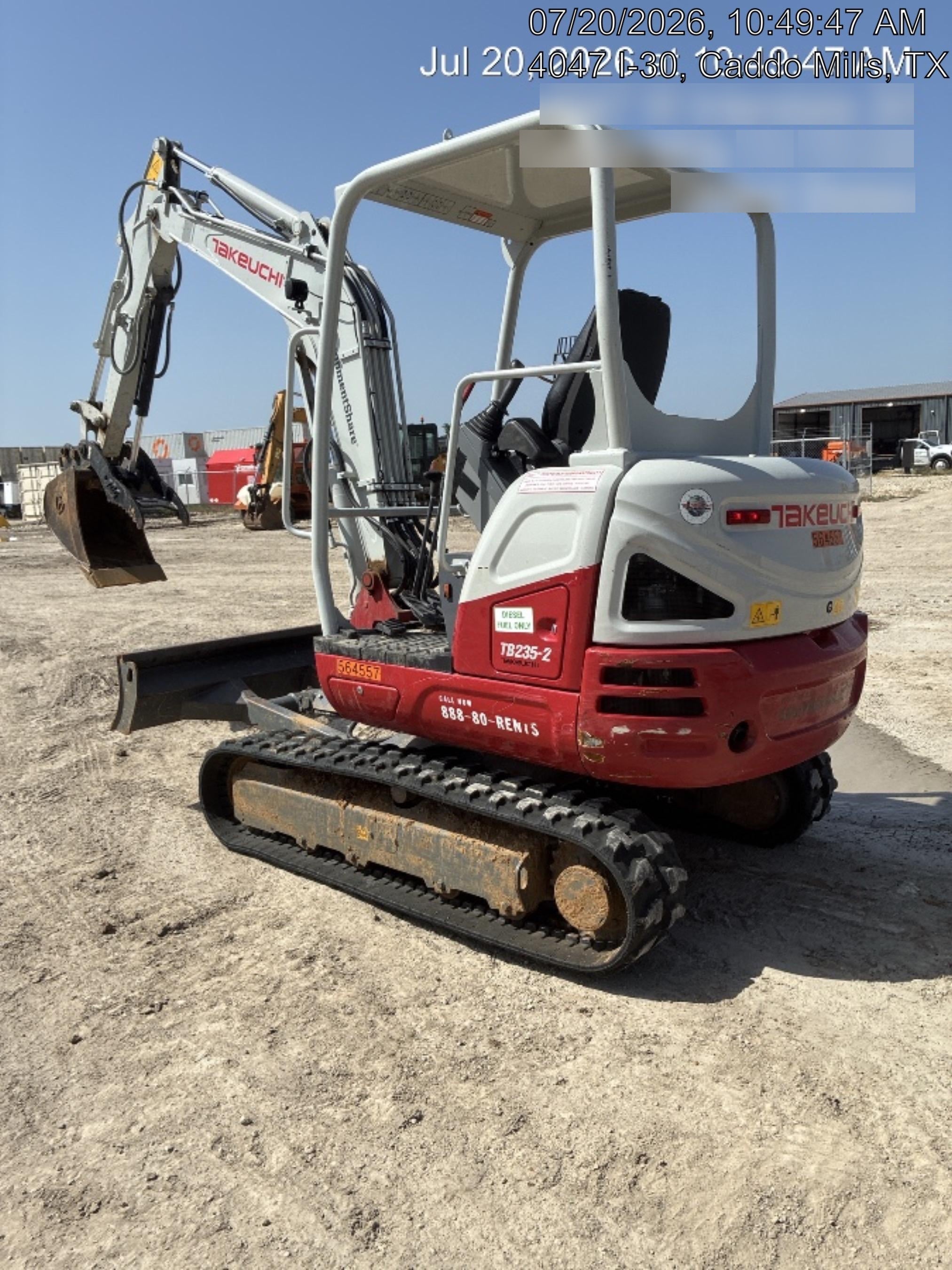 2025 TAKEUCHI TB235-2R