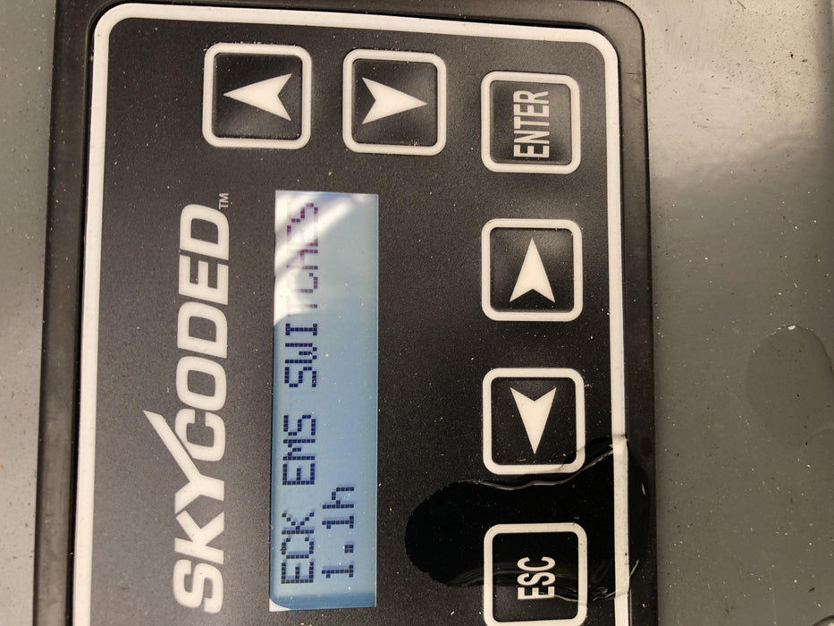 2020 Skyjack SJIII-3219 Solid NM Tires, Half height spring hinged entry gate, Dual Beacons, 800W Inverter