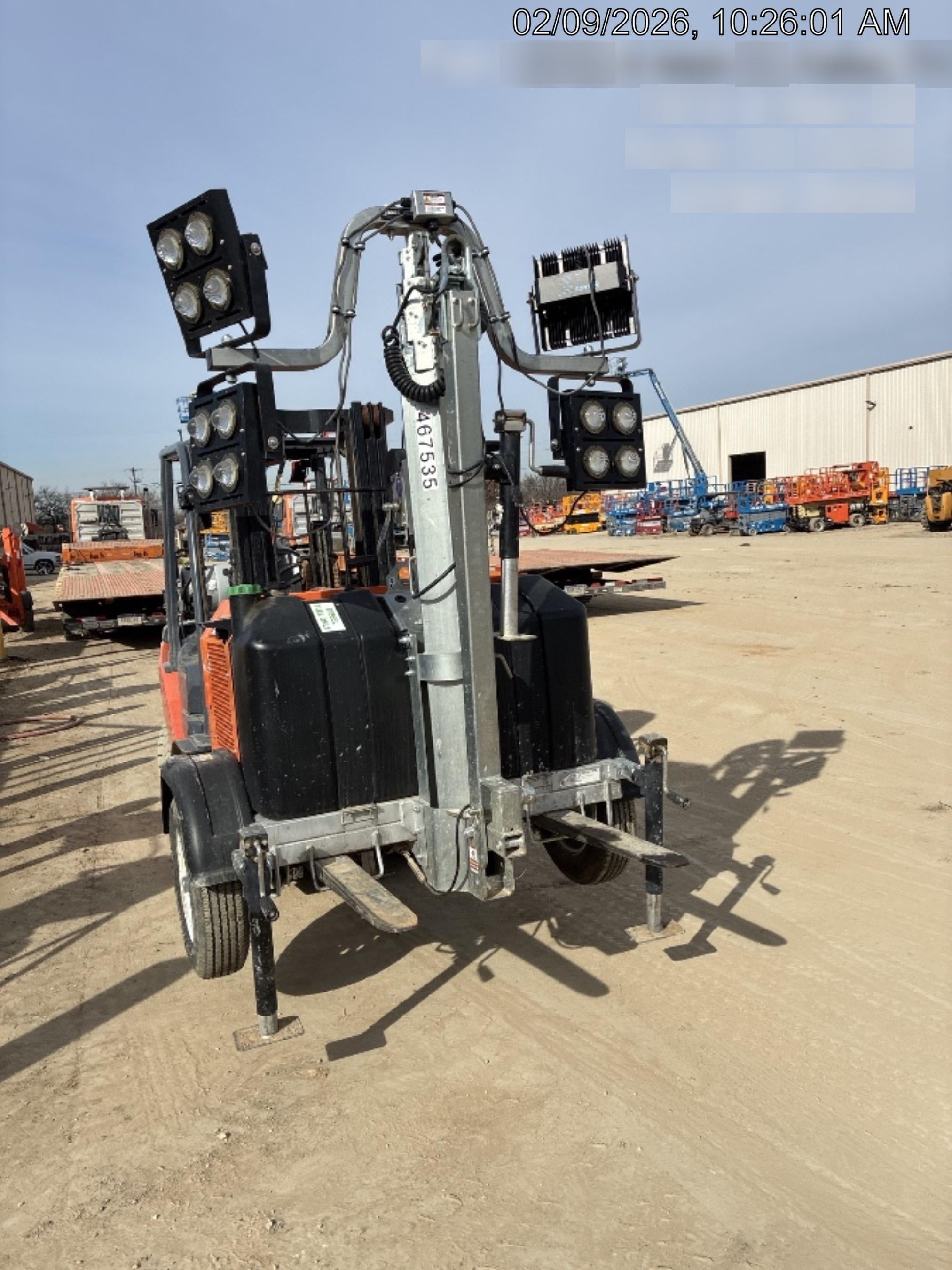 2024 Wanco WLTT-4MM4K Diesel, Deep Sea Controller, Shore Power Plug, Auto Start, (4) 350W LED Floodlights, 4kW Generator, 60 Gal Fuel Tank, 2" Ball, T3