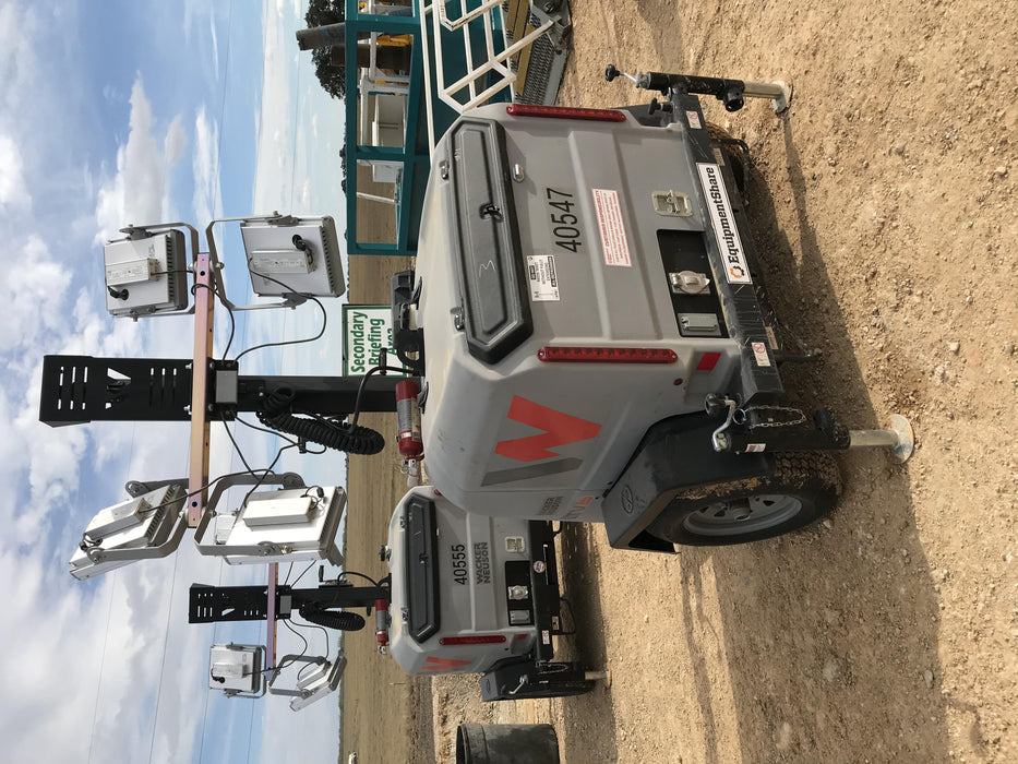 2019 Wacker Neuson LTV6K-LED LTV6K Light Tower, LED 300W, Telematics EQ SH Kubota