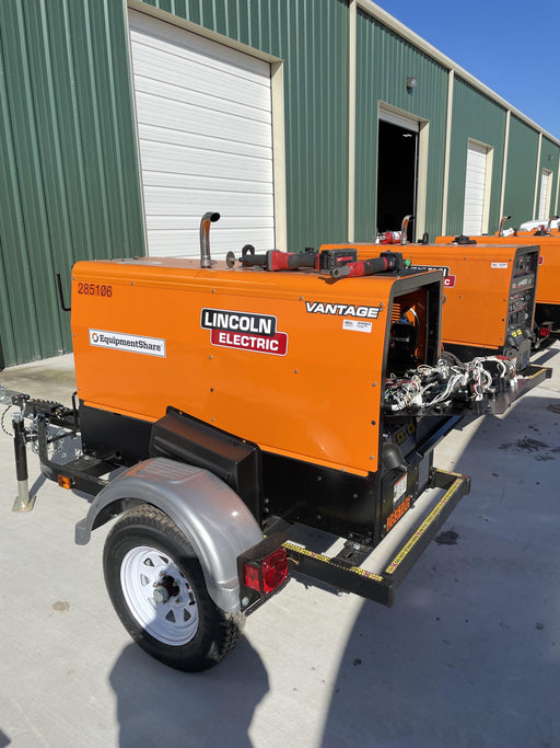 2022 Lincoln Electric LE400 Kubota V1505, Trlr, Cable Rack, Light Kit, ES Decals, T3