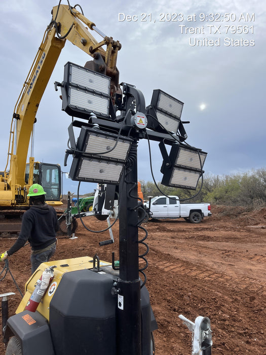 2023 Generac MLT2 Diesel, Flex Switch 120V Input, Powerzone Controller, (4) 320W LED Lights, 4kW Generator, 39.9 Gal Fuel Tank, 2" Ball, T3