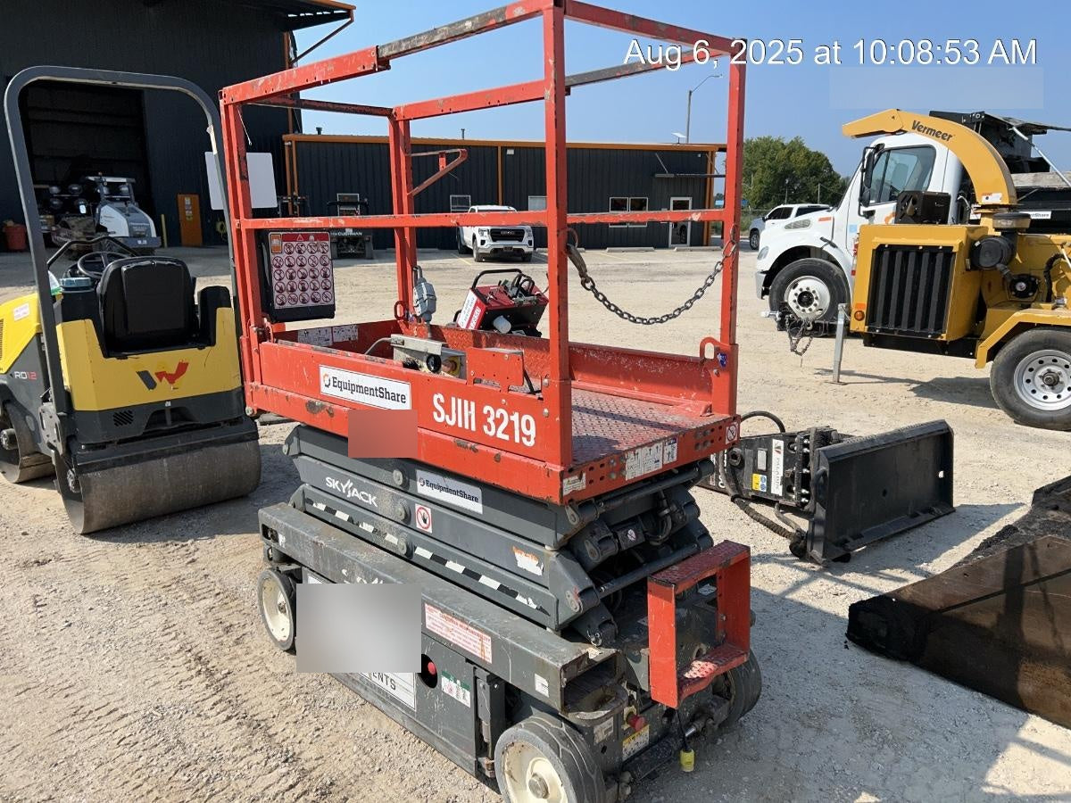 2019 Skyjack SJIII-3219 Standard Options, Trojan Batteries