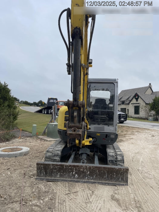 2018 Wacker Neuson EZ53 Wacker Neuson EZ53 12K Excavator, TRK,LGD,CAB,PC, Manual QC, Hydraulic Thumb, Buckets: 24", 18 12"