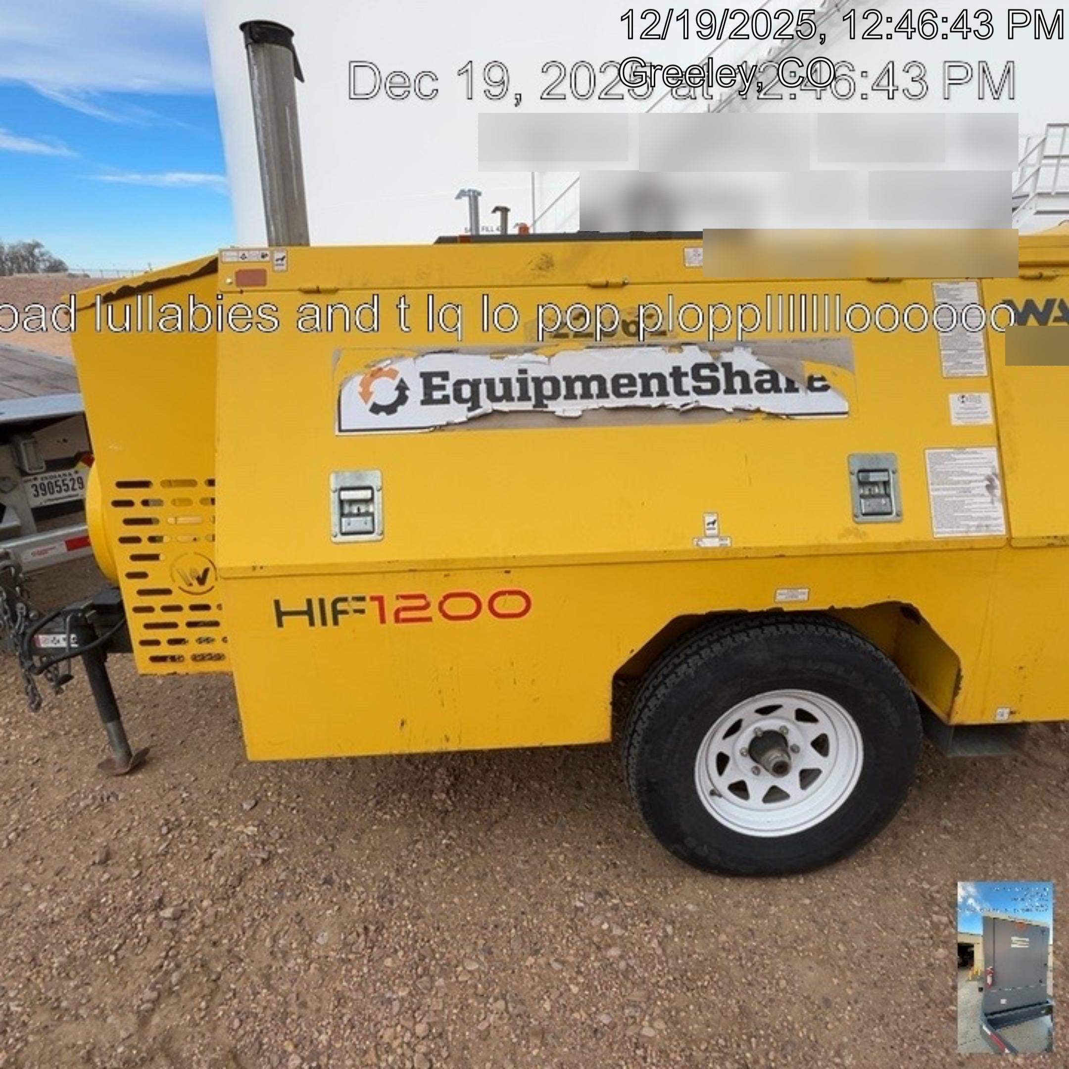 2019 WACKER NEUSON HIF 1200
