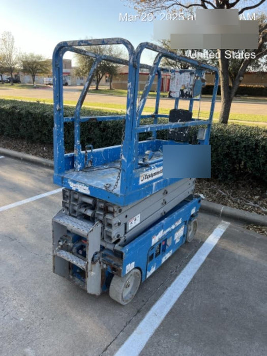 2016 Genie GS-1930 Genie GS1930 Scissor Lift