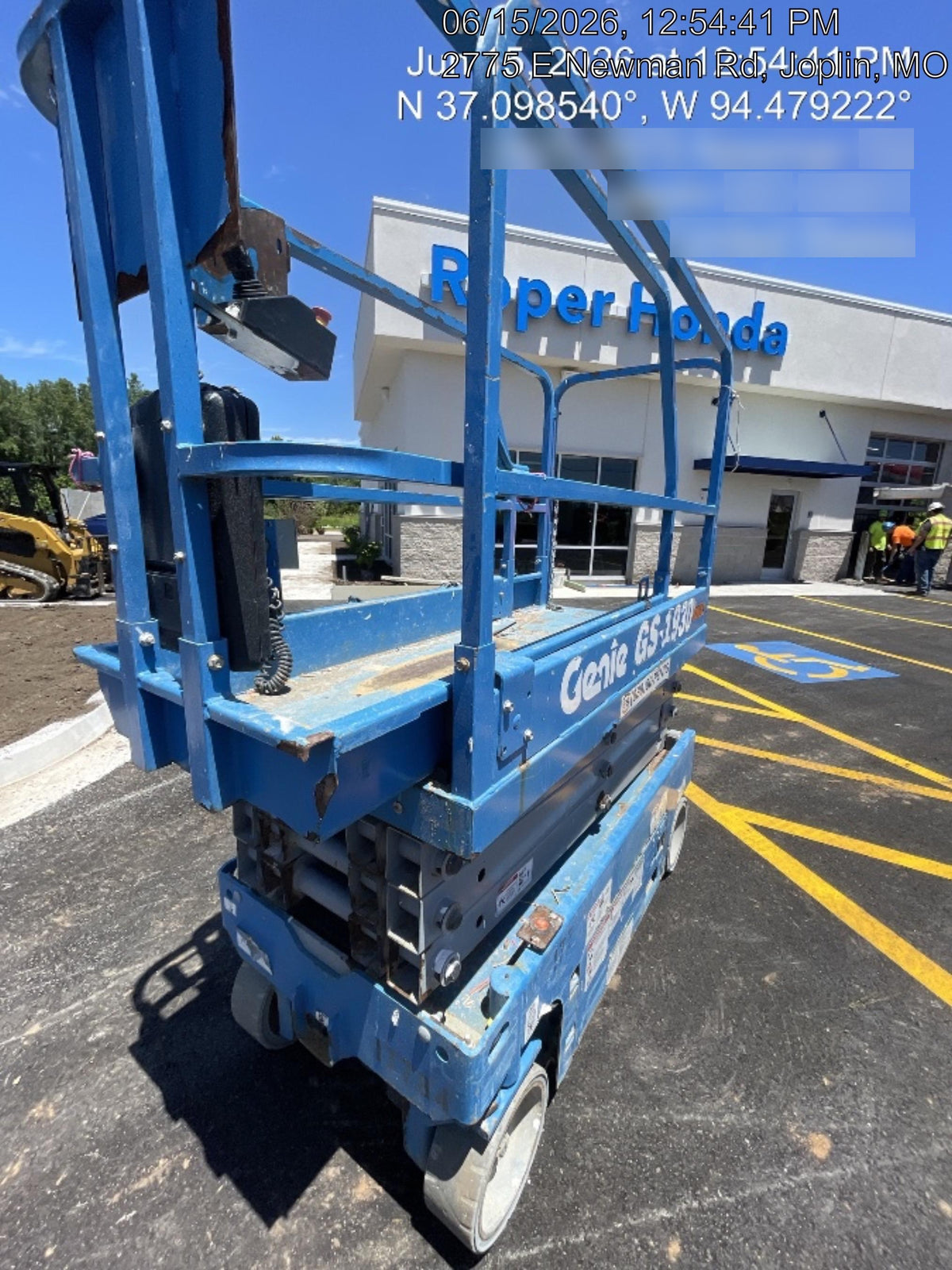 2018 Genie GS-1930 Genie GS-1930 w/Fixed Rail, Chain Entry