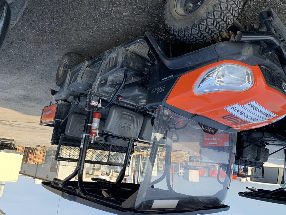 2020 Kubota RTV-X1140W-H 4wd Utility Cart, 4 Seat, Diesel, LED Strobe, Windshield Tempered Glass, Plastic Canopy, Wire Harness Kit, Backup Alarm