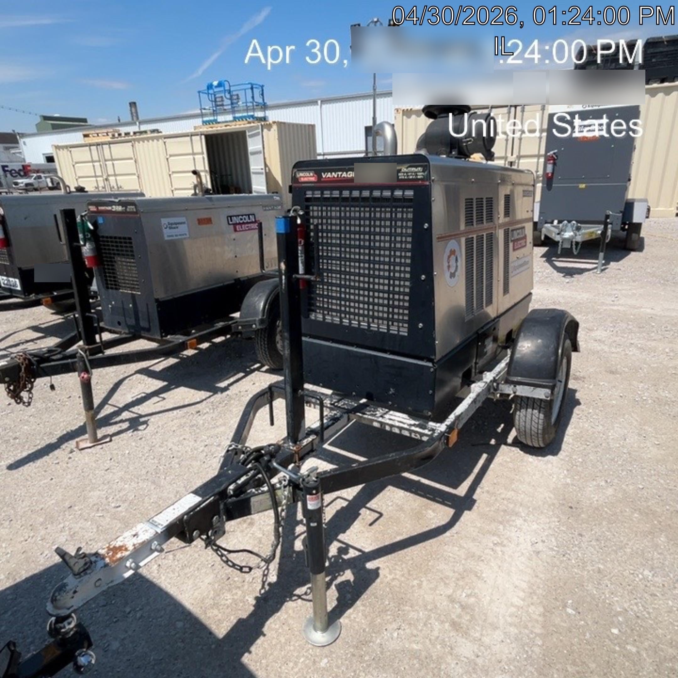 2021 Lincoln Electric Vantage 549X VANTAGE 549X READY PAK 3