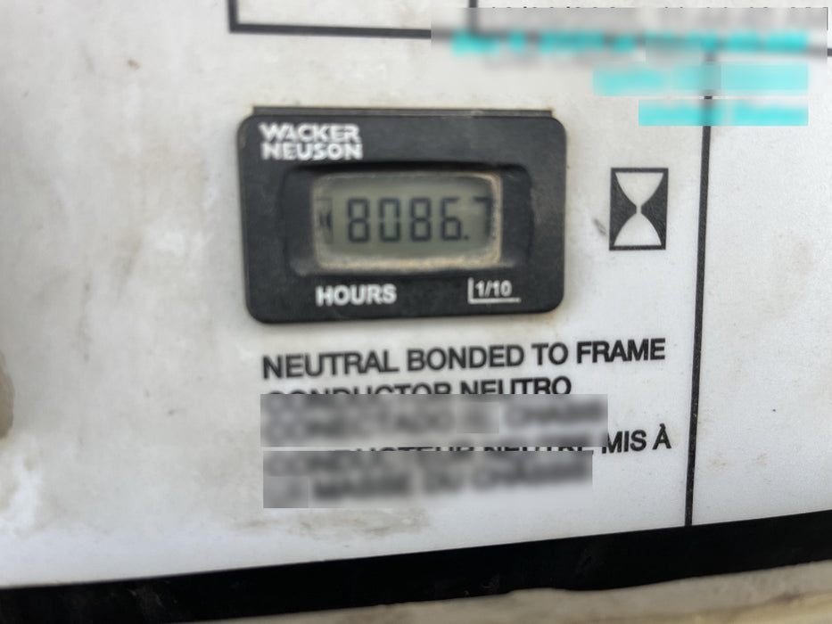 2018 Wacker Neuson LTV6L-MH Wacker Neuson LTV6L Mobile Light Tower w/Fuel Level Sensor Installed