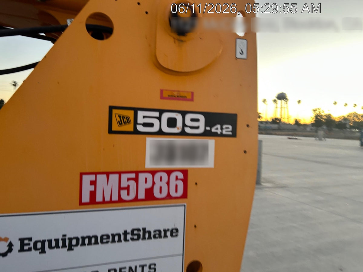 2019 JCB 509-42
