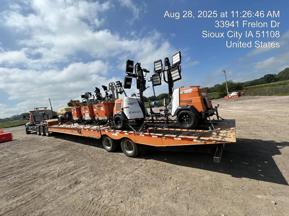 2023 Generac MLT2 Diesel, Flex Switch 120V Input, Powerzone Controller, (4) 320W LED Lights, 4kW Generator, 39.9 Gal Fuel Tank, 2" Ball, T3