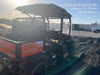 2022 Kubota RTV-X1140W-H Plastic Canopy, Windshield Acrylic Clear, LED Strobe Light, Wire Harness Kit, Back up Alarm