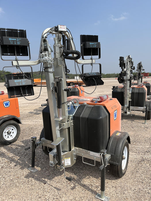 2024 Wanco WLTT-4MM4K Diesel, Deep Sea Controller, Shore Power Plug, Auto Start, (4) 350W LED Floodlights, 4kW Generator, 60 Gal Fuel Tank, 2" Ball, T3