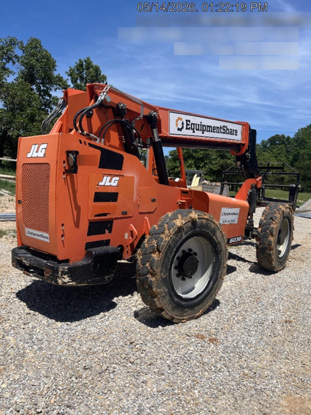 2019 Skytrak 6036 Canopy, Solid Tires, LED Work Lights, Beacon 50" Carriage, 48" Pallet Forks