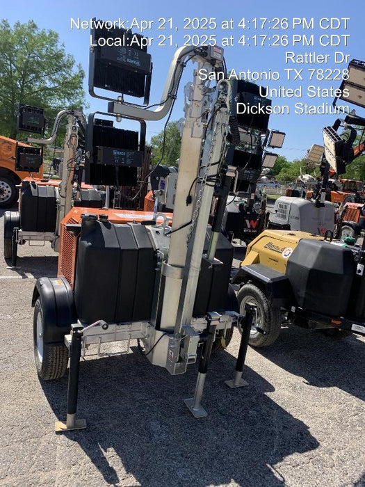 2024 Wanco WLTT-4MM4K Diesel, Deep Sea Controller, Shore Power Plug, Auto Start, (4) 350W LED Floodlights, 4kW Generator, 60 Gal Fuel Tank, 2" Ball, T3