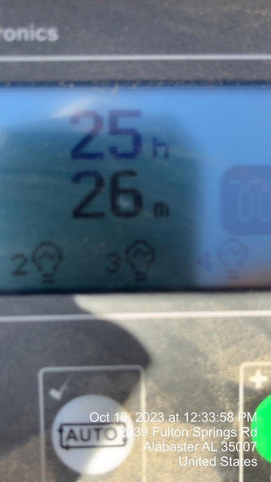 2022 Allmand NLV3GR (4) LED Light Fixture 350W, 23' Vertical Mast, 3kW Prime, Towable, Deep Sea L401, Leveling Jacks, Yanmar T4F 5.8hp