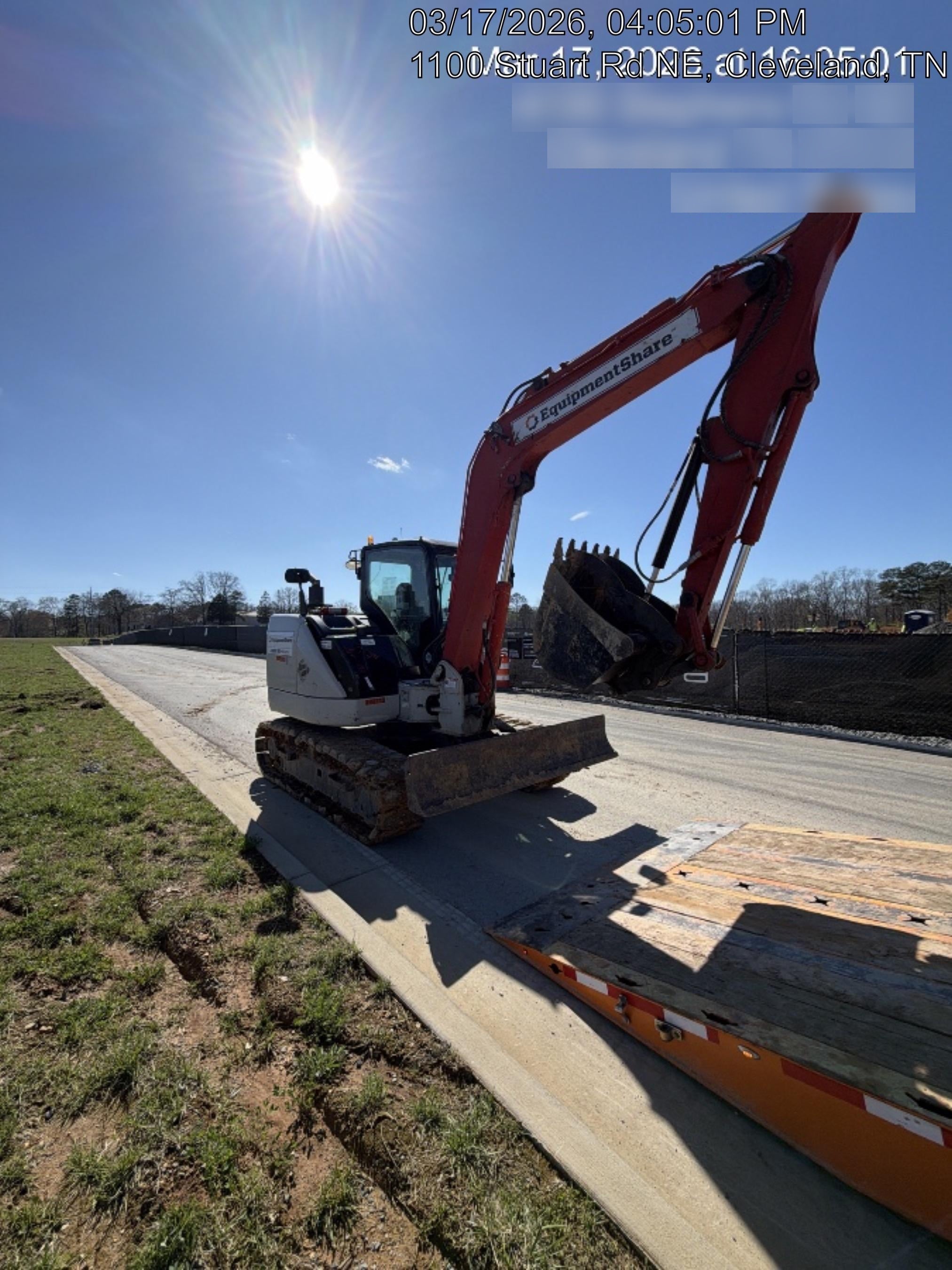 2020 Link-Belt 80X3EX 7'2" ARM, 17.7" rubber tracks, Multi function aux hydraulics