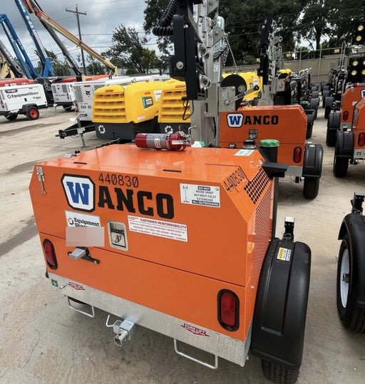 2024 Wanco WLTT-4MM4K Diesel, Deep Sea Controller, Shore Power Plug, Auto Start, (4) 350W LED Floodlights, 4kW Generator, 60 Gal Fuel Tank, 2" Ball, T3