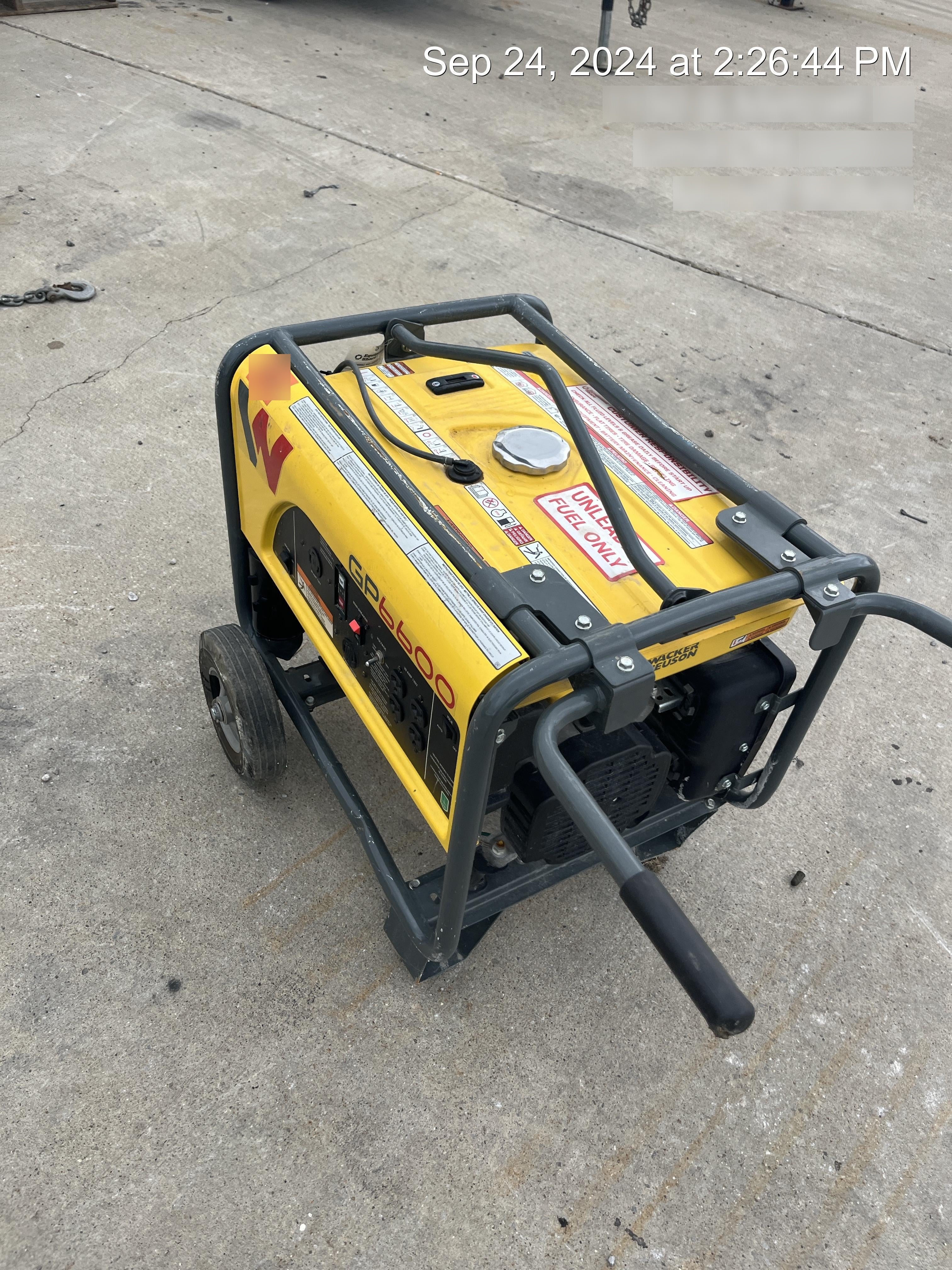 2020 WACKER NEUSON GP6600A
